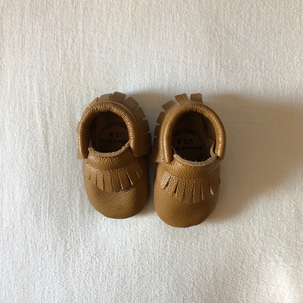 BIRDROCK BABY MOCCASINS